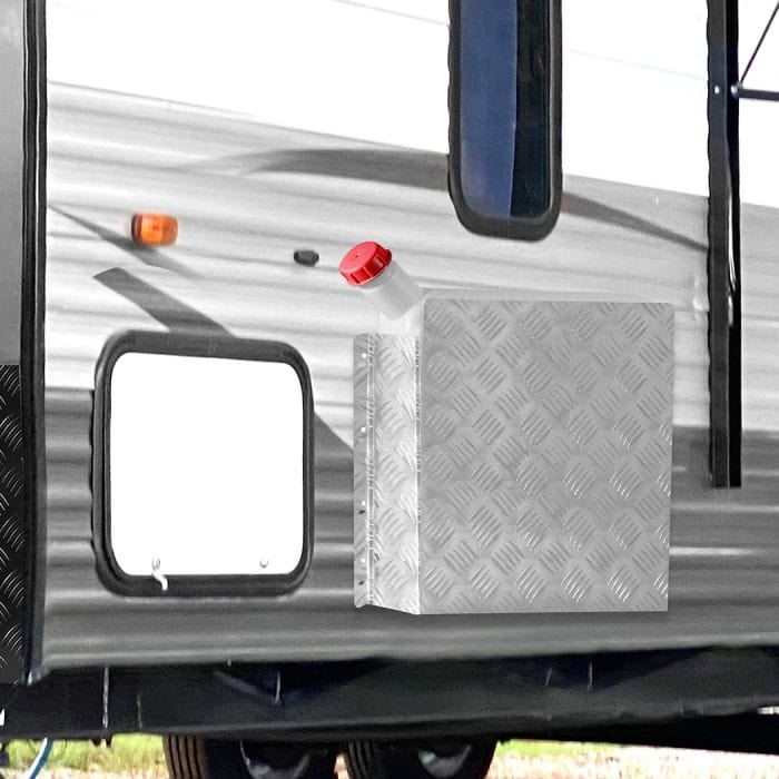 Diesel Heater Tank Cover - Silver
