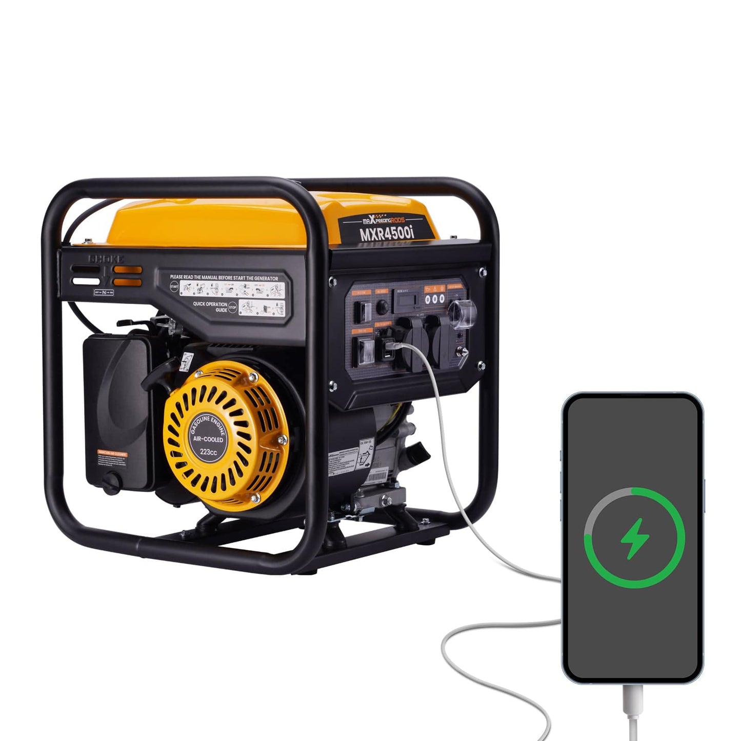Maxpeedingrods Inverter Generator 3.8KW Max 3.5KW Rated