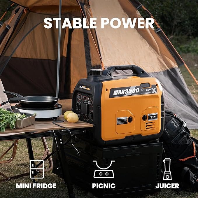 Maxpeedingrods 3.5kw Super Quiet Portable Inverter Generator