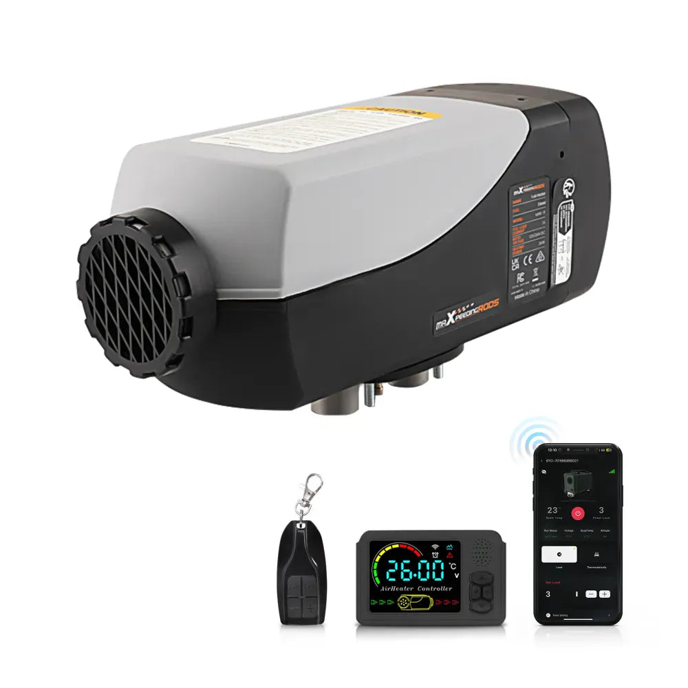 Outback Pro 2KW Diesel Heater - Bluetooth APP + Remote