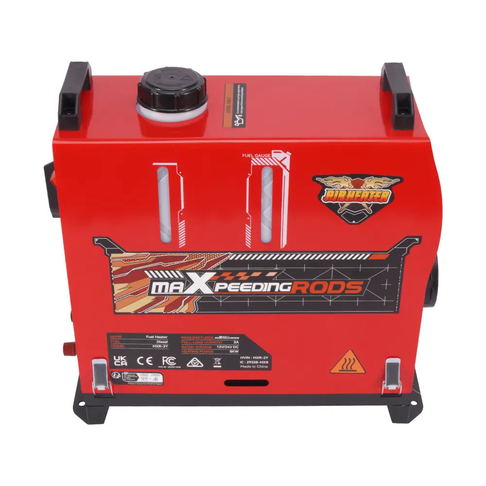 Outback Pro 8KW Portable Diesel Air Heater - Bluetooth APP + Remote