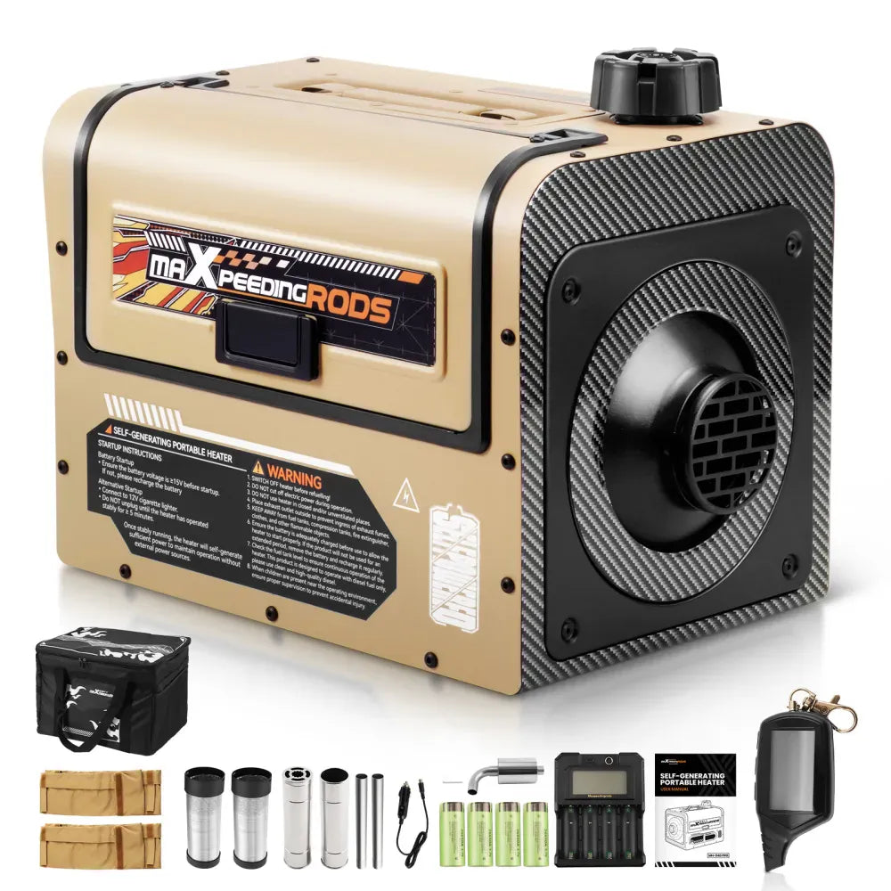 Outback Elite 12V 5KW Self-Powered Diesel Heater – Wireless Installation