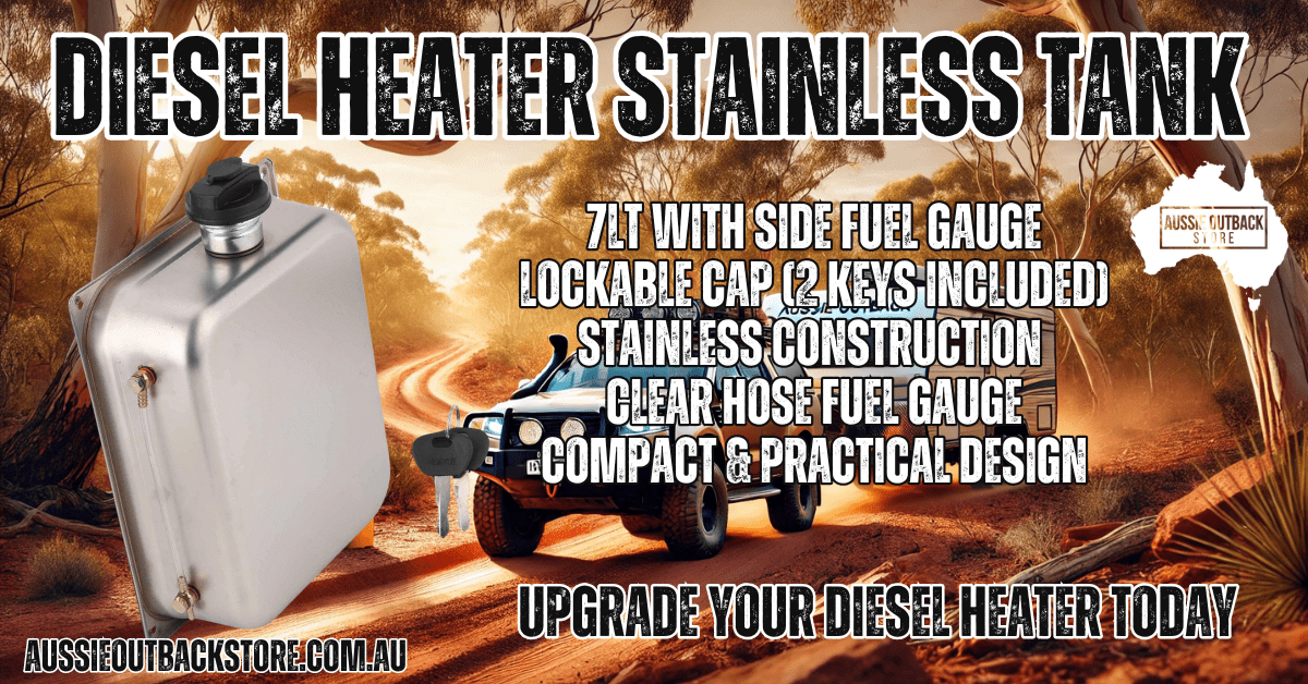 7L Stainless Steel Fuel Tank Diesel Heater