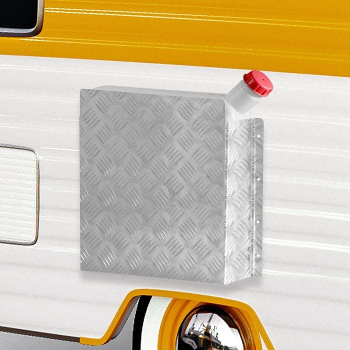 Diesel Heater Tank Cover - Silver