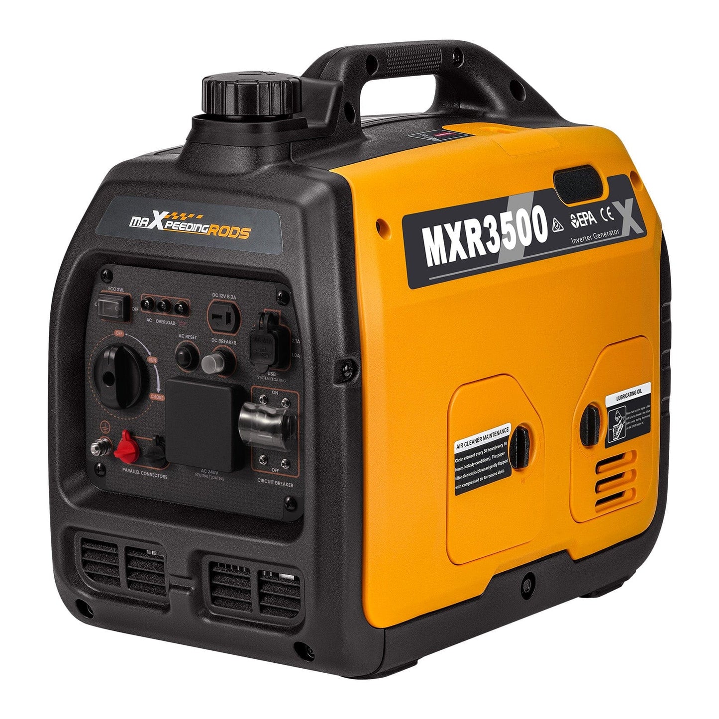 Maxpeedingrods 3.5kw Super Quiet Portable Inverter Generator
