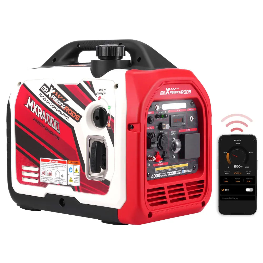 Maxpeedingrods Portable 4kW Inverter Generator