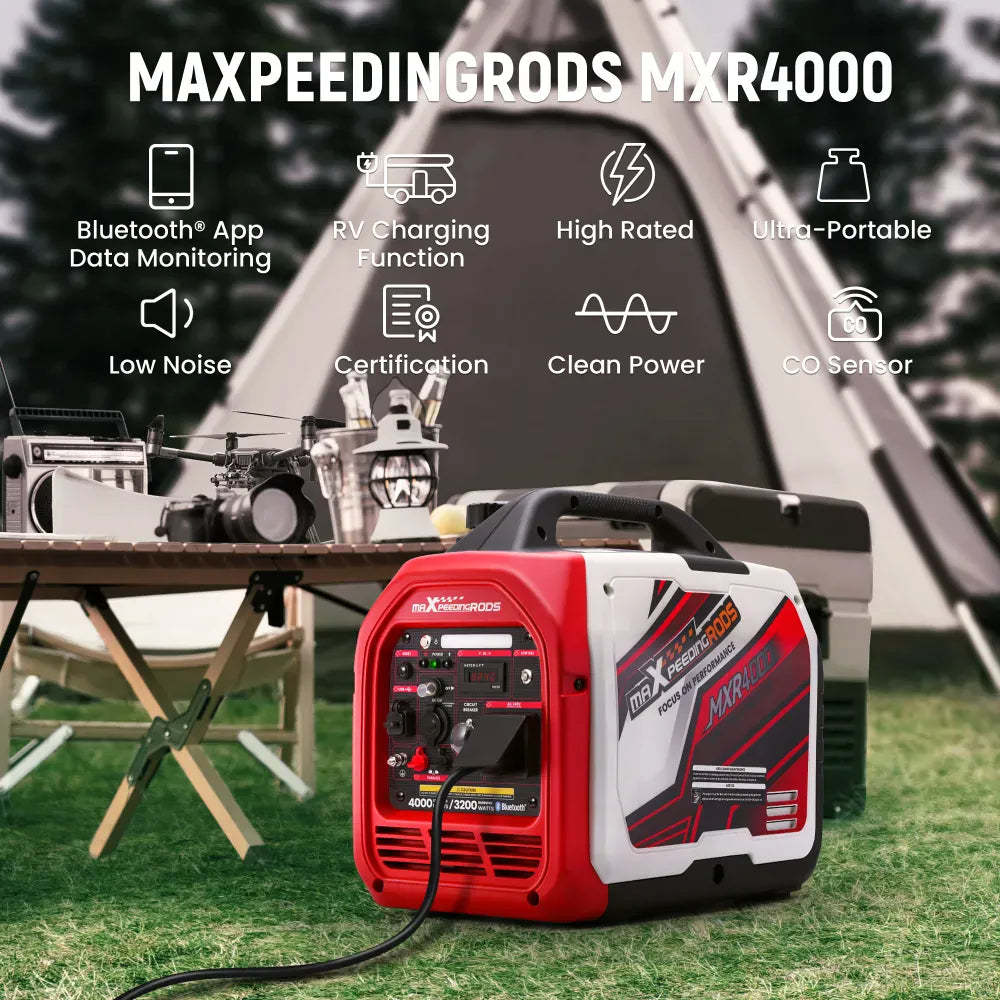 Maxpeedingrods Portable 4kW Inverter Generator