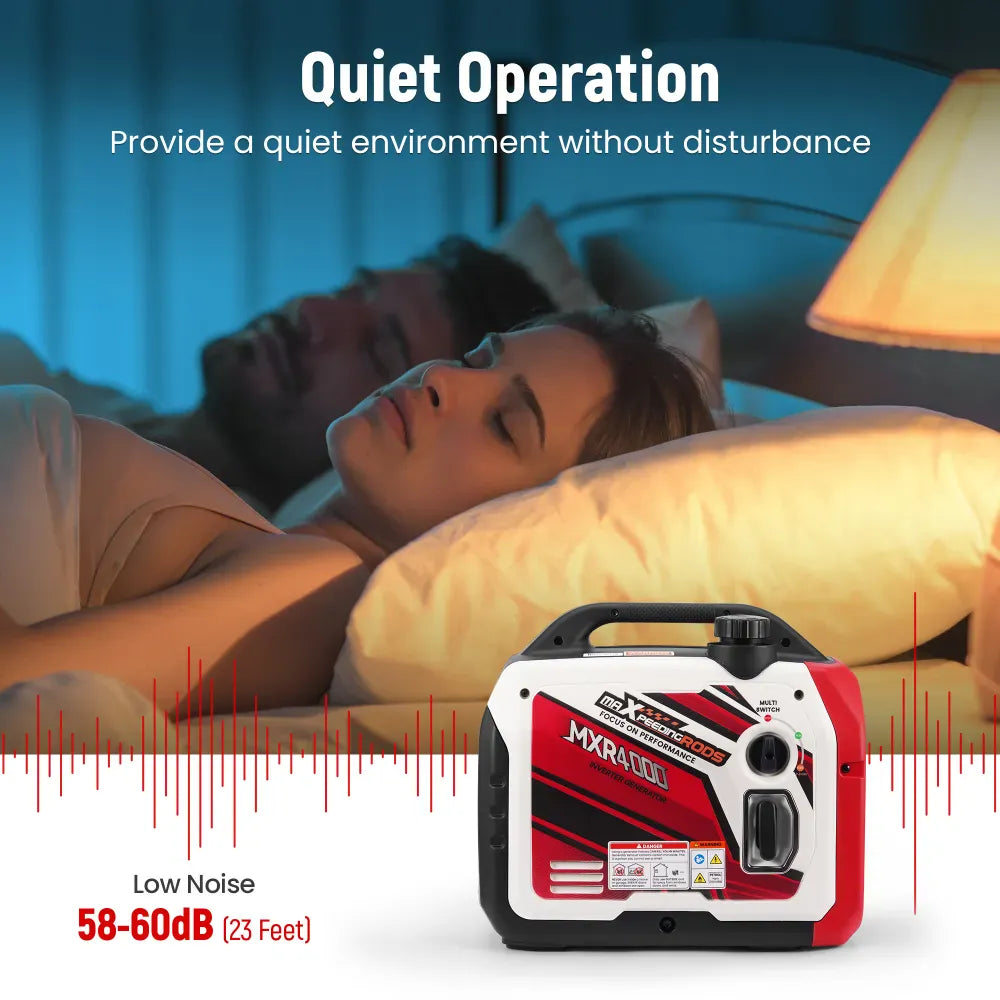 Maxpeedingrods Portable 4kW Inverter Generator