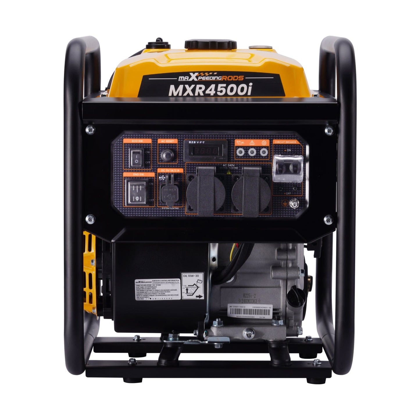 Maxpeedingrods Inverter Generator 3.8KW Max 3.5KW Rated