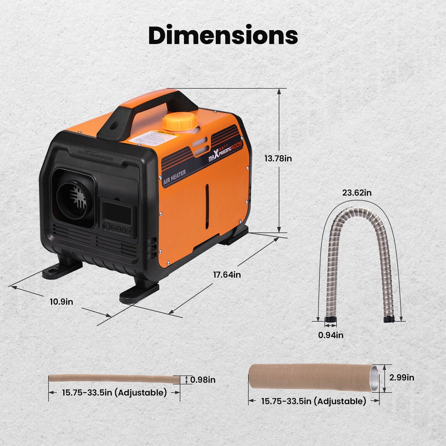 Outback Pro Compact All in one Diesel Heater